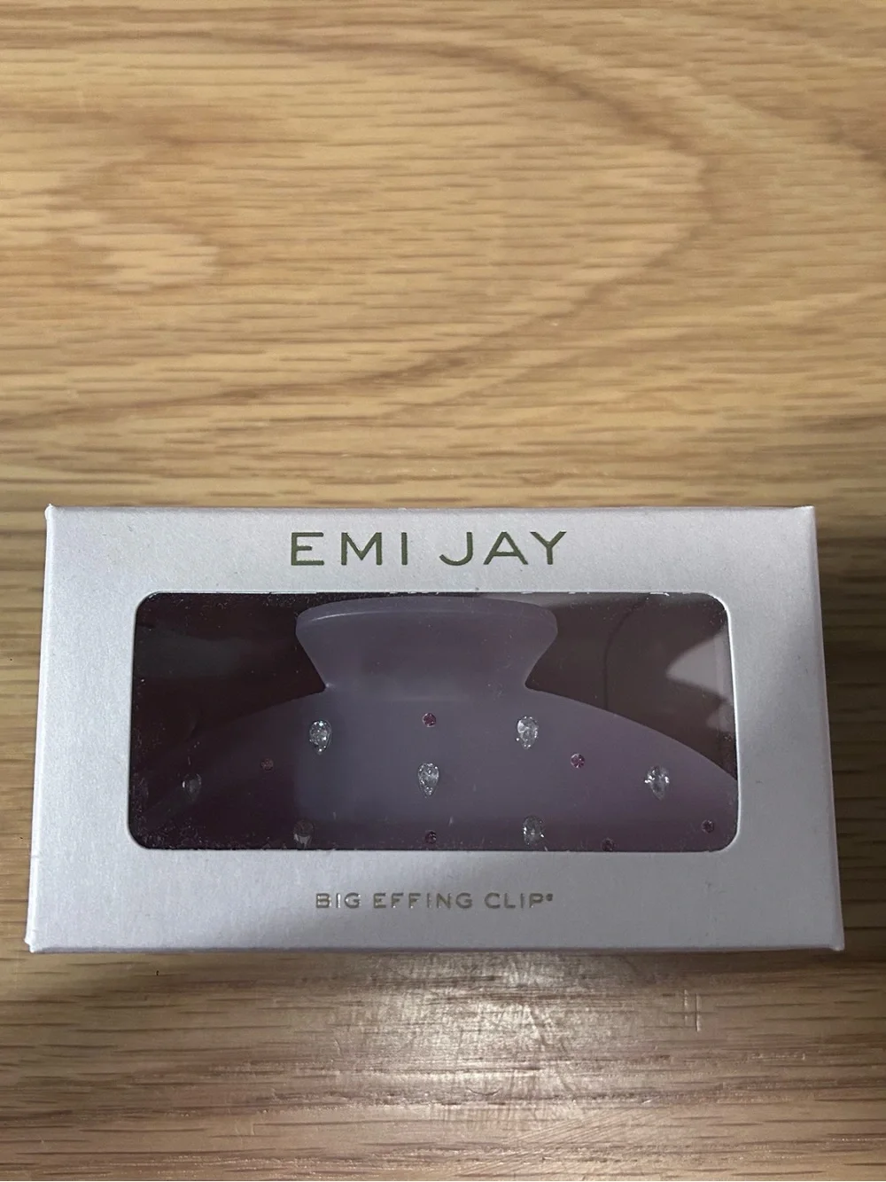 Emi Jay Limited Edition Big Effing Clip in Everyday Angel NIB
